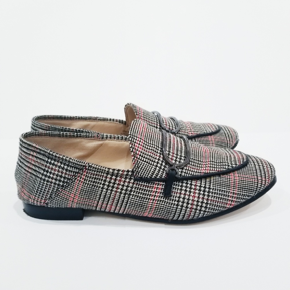 Karl Lagerfeld Paris Plaid Loafers